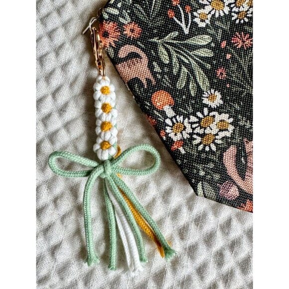 New Mushroom Core Cat Flowers Acorns Leaves Makeup Tech Pencil Bag - 10” - Picture 2 of 8